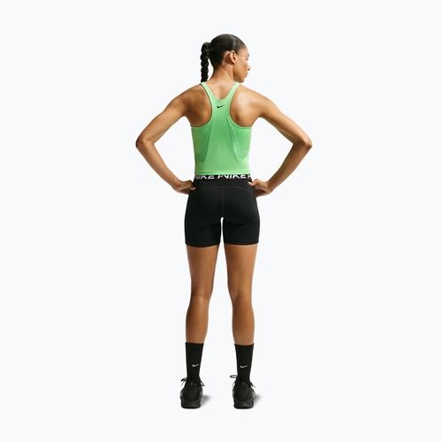 Koszulka treningowa damska Nike Pro Sculpt illusion green/cucumber calm/black