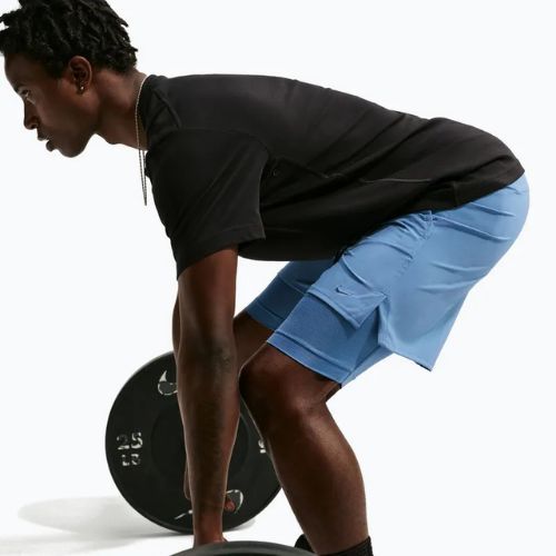 Spodenki męskie Nike Unlimited 2in1 Dri-Fit 7" indigo storm/indigo storm/indigo storm