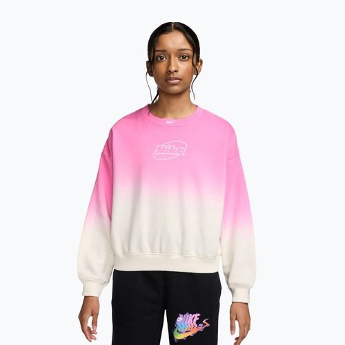 Bluza dziecięca Nike Sportswear Studio sail/playful pink/white