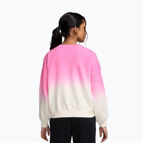 Bluza dziecięca Nike Sportswear Studio sail/playful pink/white