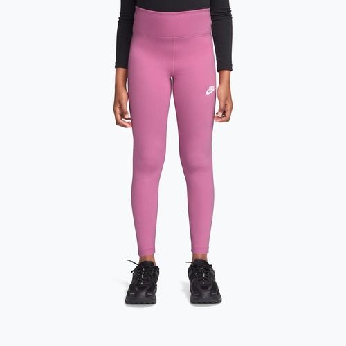 Legginsy dziecięce Nike Sportswear Classic playful pink/white