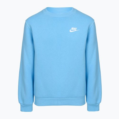 Bluza dziecięca Nike Sportswear Club Fleece football blue/white