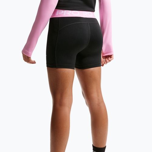 Spodenki dziecięce Nike Pro black/pink rise/white