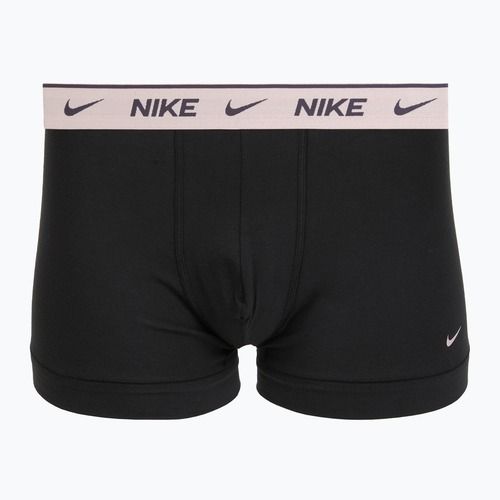 Bokserki męskie Nike Cotton Stretch Trunk 3 pack charcoal heather
