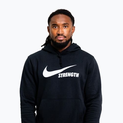 Bluza męska Nike Strength Hoodie black/white