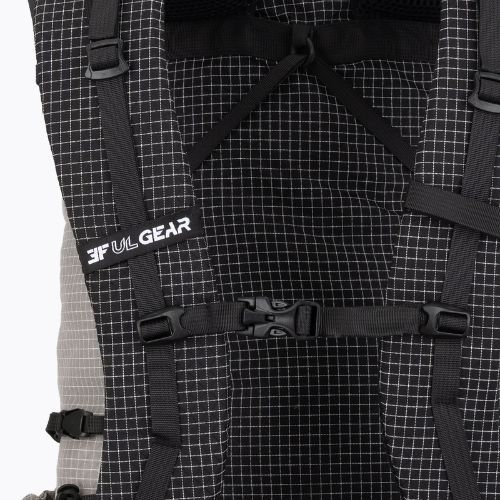 Plecak turystyczny 3F UL Qidian Pro 46+10 l Ultralight szary