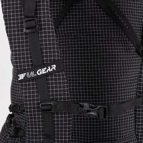 Plecak turystyczny 3F UL Qidian Pro 46+10 l Ultralight czarny