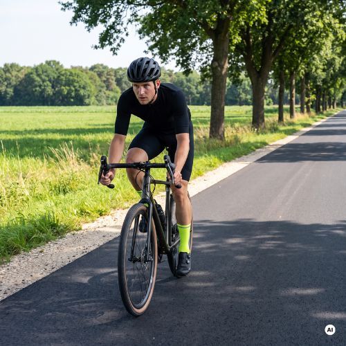 Skarpety rowerowe ATTABO Maxis Visible Pro 3 pary zielony