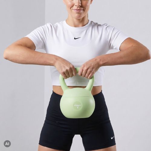 Kettlebell SOFT XTREXO 8 kg zielony
