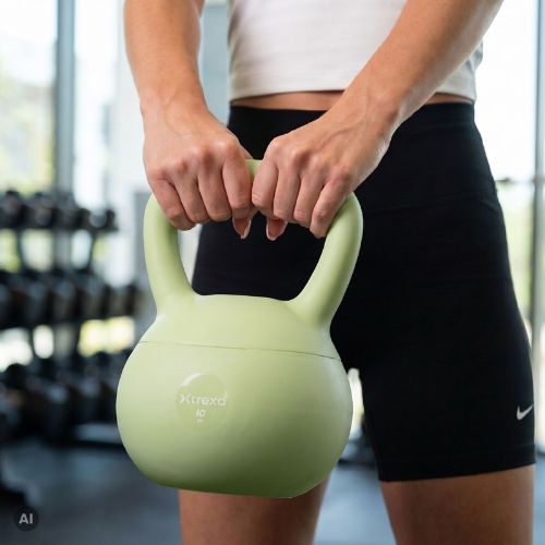 Kettlebell miękki XTREXO 10 kg zielony