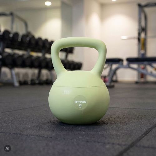 Kettlebell miękki XTREXO 10 kg zielony