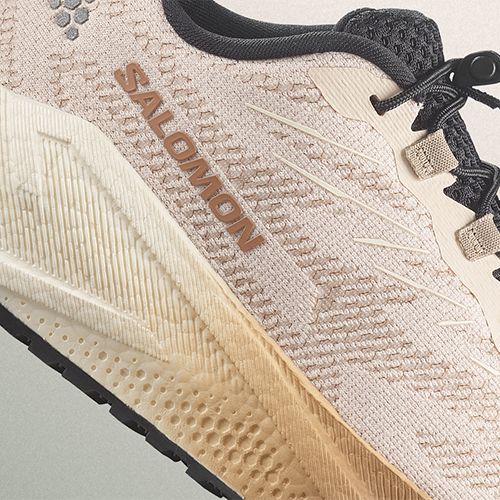 Buty do biegania damskie Salomon Aero Blaze 4 GRVL tapioca/vanilla ice