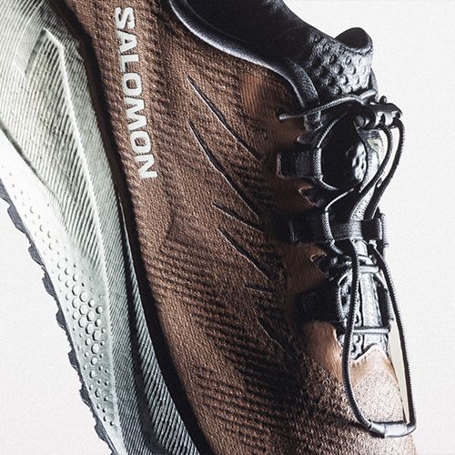 Buty do biegania męskie Salomon Aero Blaze 4 GRVL burro/vanilla ice