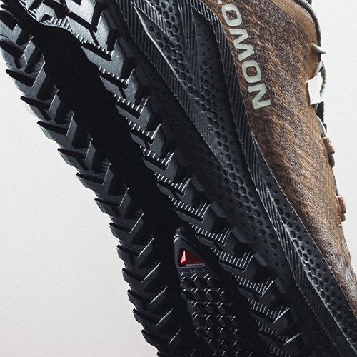 Buty do biegania męskie Salomon Aero Glide 4 GRVL burro/black