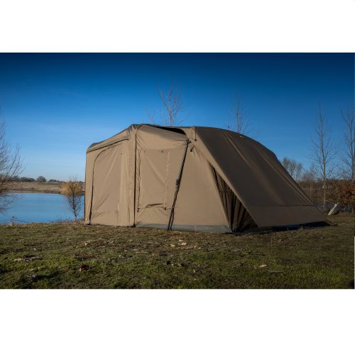 Namiot 2-osobowy RidgeMonkey Escape XF2 Standard with Plus Porch Extension brązowy RM288