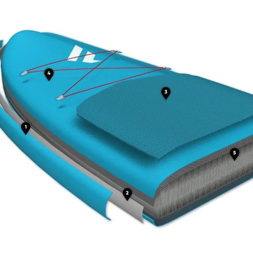 Zestaw deska SUP pompowana Fanatic Diamond Air 9'8"