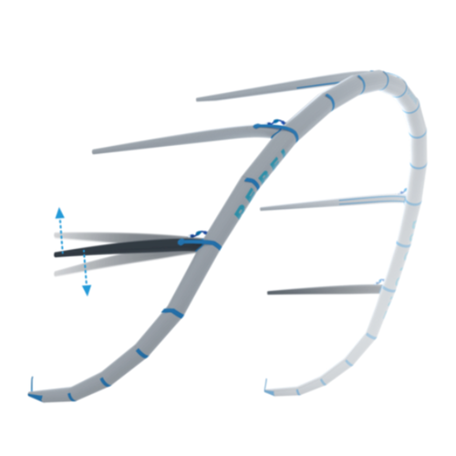 Latawiec kitesurfingowy DUOTONE Juice vanilia