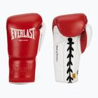 Rękawice bokserskie Everlast Powerlock OG Pro Fight red/white