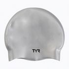 Czepek pływacki TYR Wrinkle Free Silicone silver