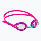 Okulary do pływania TYR Qualifier clear/purple/pink