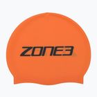 Czepek pływacki ZONE3 Silicone Swim high vis orange