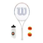 Zestaw do tenisa dziecięcy Wilson Roland Garros Elite Jr 25 Kit white/blue/orange red