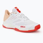 Buty do tenisa damskie Wilson Kaos Stroke 2.0 W white/peach parfait/infrared