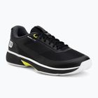 Buty do tenisa męskie Wilson Rush Lite 5 black/white/safety yellow