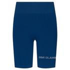 Spodenki treningowe damskie Gym Glamour Push Up classic blue