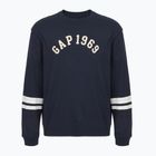 Bluza męska GAP Logo Piping Crewneck blue navy