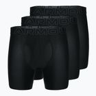 Bokserki męskie Under Armour Perf Tech 6in 3 pary black