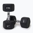 Hantel ogumowany Nike Strength Hex Dumbbell 12,5 kg black/white