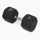 Hantel ogumowany Nike Strength Hex Dumbbell 22,5 kg black/white