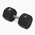Hantel ogumowany Nike Strength Hex Dumbbell 30 kg black/white