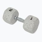 Hantel ogumowany Nike Strength Grind Hex Dumbbell 15 kg wolf grey