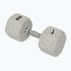 Hantel ogumowany Nike Strength Grind Hex Dumbbell 17,5 kg wolf grey