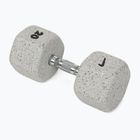Hantel ogumowany Nike Strength Grind Hex Dumbbell 20 kg wolf grey