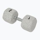 Hantel ogumowany Nike Strength Grind Hex Dumbbell 22,5 kg wolf grey