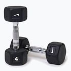Hantle Nike Strength Hex Dumbbell 2 x 4 kg black/white