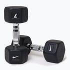Hantle Nike Strength Hex Dumbbell 2 x 7 kg black/white