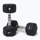 Hantle Nike Strength Hex Dumbbell 2 x 9 kg black/white
