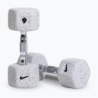 Hantle Nike Strength Grind Hex Dumbbell 2 x 6 kg wolf grey