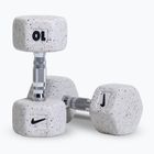 Hantle Nike Strength Grind Hex Dumbbell 2 x 10 kg wolf grey