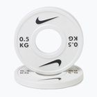 Obciążenie Nike Strength Change Plates 2 x 0,5 kg white/black