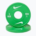 Obciążenie Nike Strength Change Plates 2 x 1 kg green/white