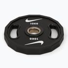 Obciążenie bumperowe  Nike Strength Pro Urethane Plates 10 kg black/white