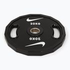 Obciążenie bumperowe  Nike Strength Pro Urethane Plates 20 kg black/white