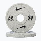 Obciążenie Nike Strength Grind Change Plates 2 x 2,5 kg wolf grey