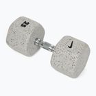 Hantel ogumowany Nike Strength Grind Dumbbell 25 kg wolf grey