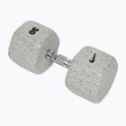 Hantel ogumowany Nike Strength Grind Dumbbell 30 kg wolf grey